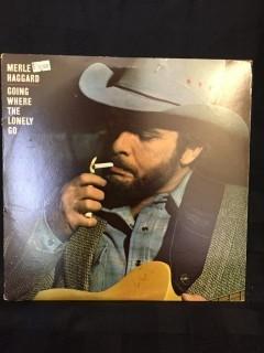 Merle Haggard, Going Where the Lonely Go Vinyl. 