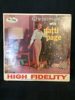 Patti Page, Christmas with Patti Page Vinyl. 