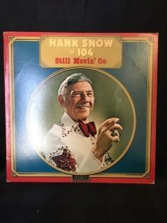 Hank Snow, Still Movin' On Vinyl. 