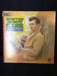 Conway Twitty, You Can't Take The Country Out of Conway Vinyl. 