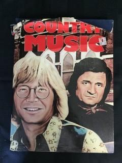 Country Music Hard Cover Book. 