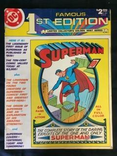 DC Famous 1st Edition Superman Comic, No. 32219. 