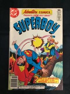 DC Adventure Comics Superboy Comic, No. 453.