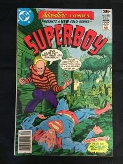 DC Adventure Comics Superboy Comic, No. 455. 