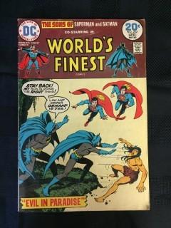 DC World's Finest Comics Batman and Superman Comic, No. 222. 