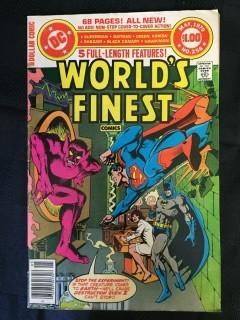 DC World's Finest Comics Batman and Superman Comic, No. 256. 