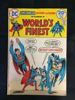 DC World's Finest Comics Batman and Superman Comic, No. 221.