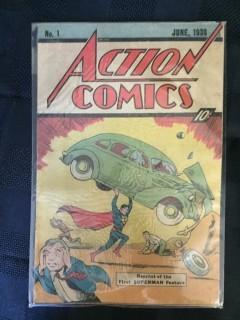 Action Comics Superman Comic, No. 1. 