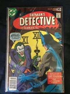 DC Batman's Detective Comics Comic, No. 475. 