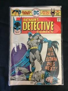 DC Batman's Detective Comics Comic, No. 458. 