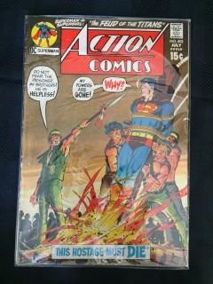 DC Superman's Action Comics Comic, No. 402. 