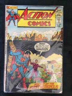 DC Superman's Action Comics Comic, No. 412.