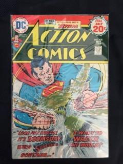 DC Superman's Action Comics Comic, No. 435.