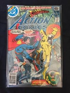 DC Superman's Action Comics Comic, No. 488. 