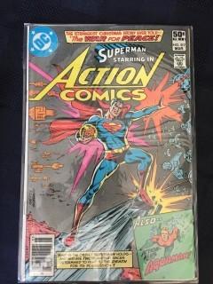 DC Superman's Action Comics Comic, No. 517.