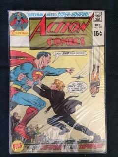 DC Superman's Action Comics Comic, No. 393.