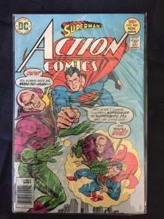 DC Superman's Action Comics Comic, No. 465.