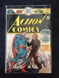 DC Superman's Action Comics Comic, No. 452. 