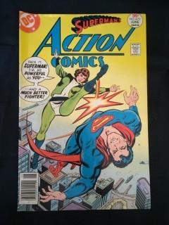 DC Superman's Action Comics Comic, No. 472. 