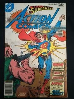 DC Superman's Action Comics Comic, No. 486. 