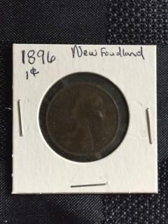 1896 Newfoundland 1 Cent