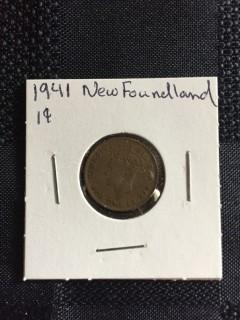 1941 Newfoundland 1 Cent