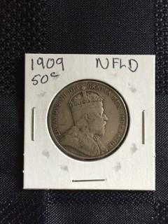 1909 Newfoundland 50 Cent