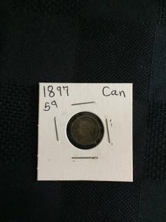 1897 5 Cent