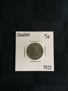 1922 5 Cent