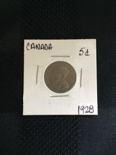 1928 5 Cent