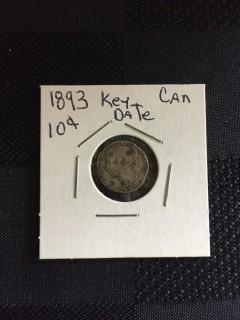 1893 10 Cent Key Date