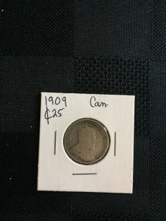 1909 25 Cent