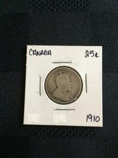 1910 25 Cent