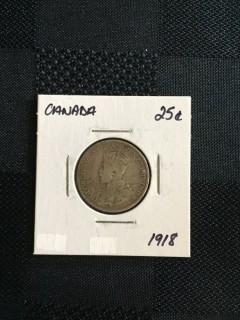 1918 25 Cent