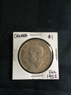 1952 Silver Dollar