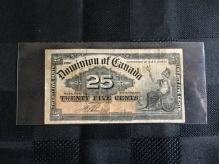 1900 25 Cent Boville