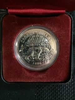 1980 Arctic Silver Dollar (Cased)