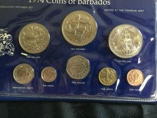 1994 Barbados Coin Set