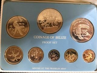 1975 Belize Coin Set