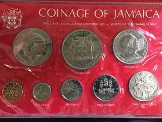 1975 Jamaica Coin Set