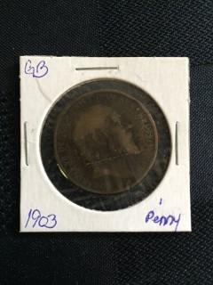 1903 British 1 Penny