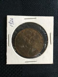 1920 British 1 Penny
