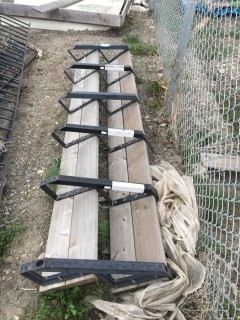 93" Two Step Stair Stringers.