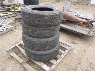(4) Michelin LT 265/70/R18 Tires, Load Range E, 55% Tread