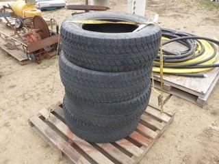 (4) Bridgestone Duelers AT 265/65/R18 Tires, 25% Tread