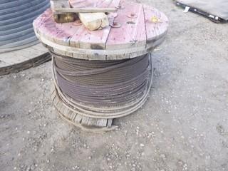 (1) 1/2" Spool of Wire Rope