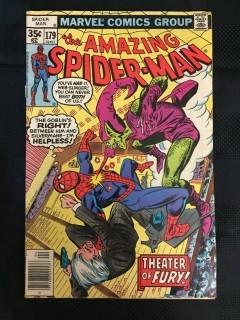 Marvel The Amazing Spiderman Comic, No. 179. 