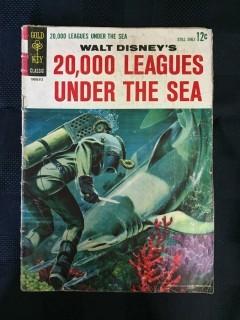 Gold Key Walt Disney's 20,000 Leagues Under The Sea Comic.