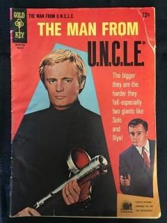 Gold Key The Man From U.N.C.L.E. Comic. 