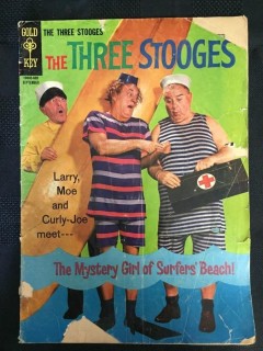 Gold Key The Three Stooges Comic. 